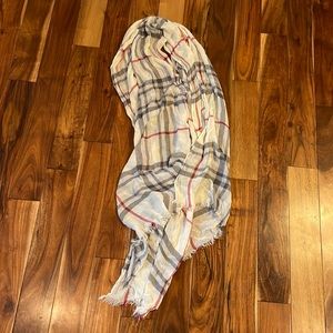 Plaid scarf